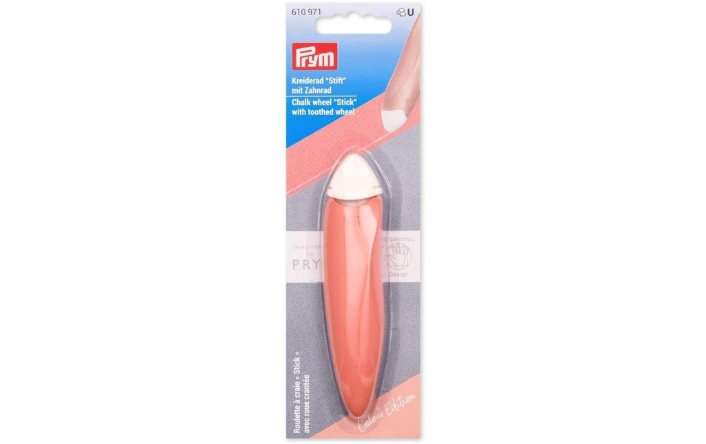 Prym Rad de craie Prym stylo roulette à craie ergonomique Abricot
