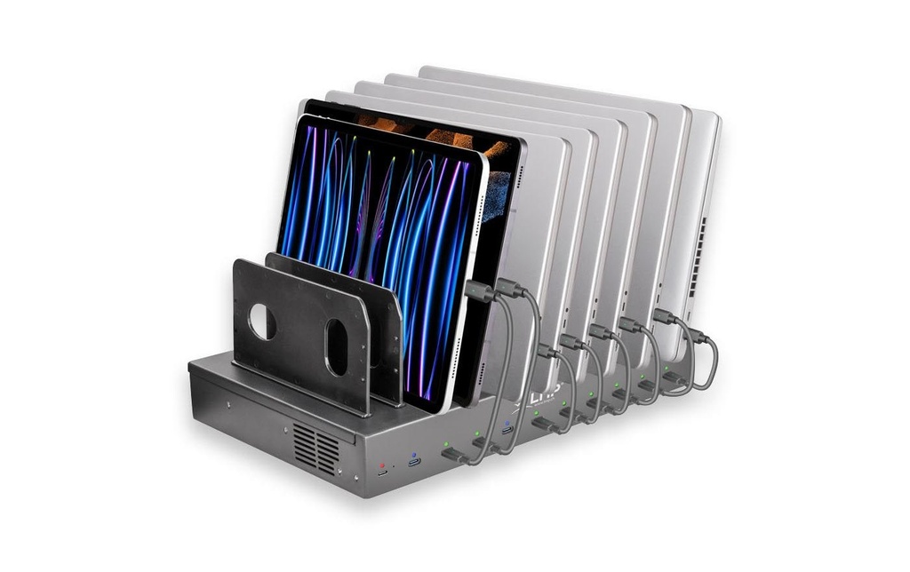 LMP Station de recharge LMP SmartCharge 10-1000 HKC avec 10 câbles de recharge USB-C