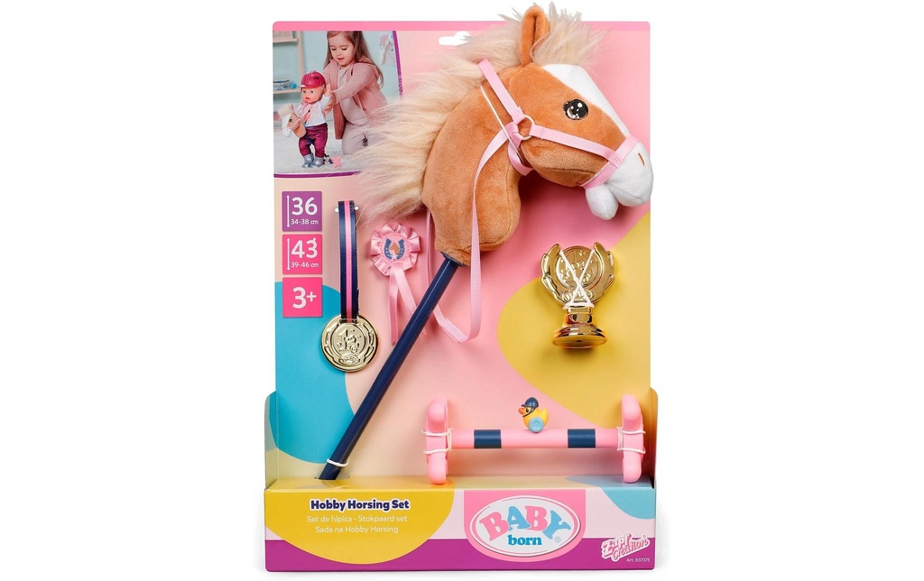 Baby Born Accessoires pour poupées Hobby Horsing Set 43 cm