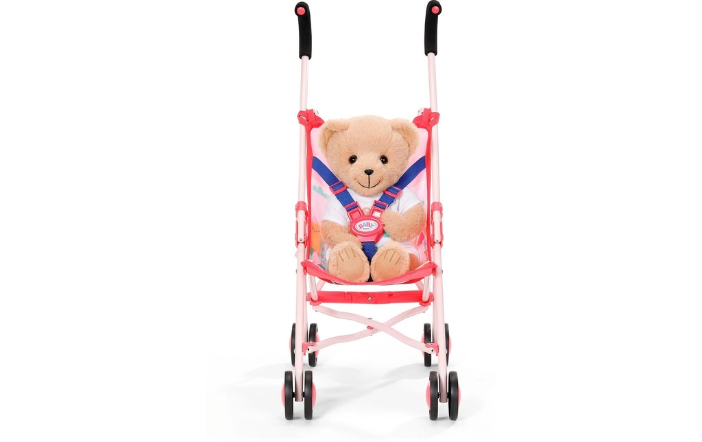 Baby Born Poussette pour poupées avec poche Rose