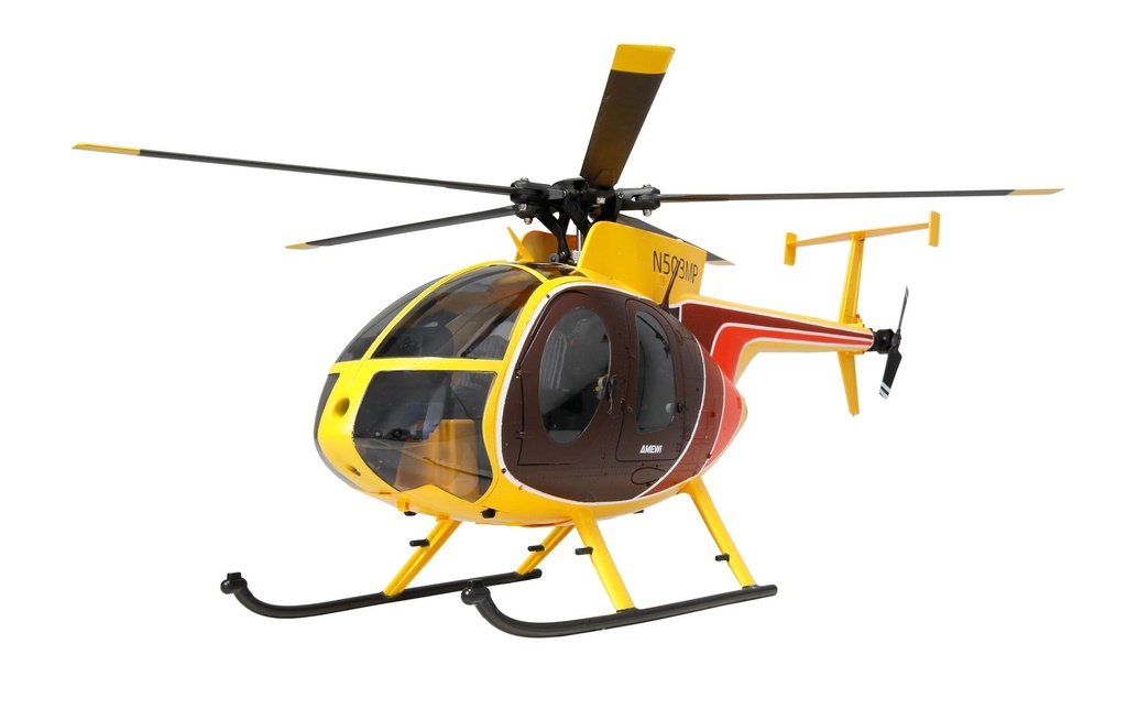 Amewi Hélicoptère MD500 Pro GPS Hawaii 9 voies 6G/3D RTF