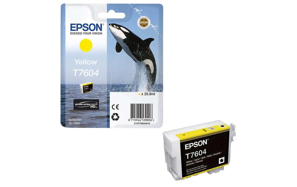 EPSON Epson cartouche T7604 yellow