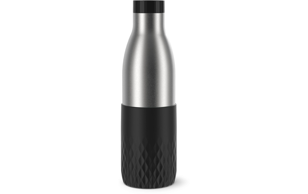 Emsa Gourde Bludrop Sleeve 700 ml, Noir