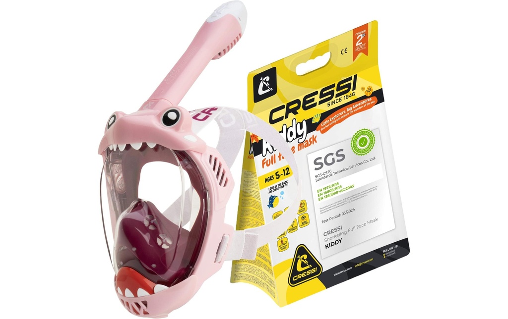 CRESSI Kiddy, Rose/Violet/Blanc