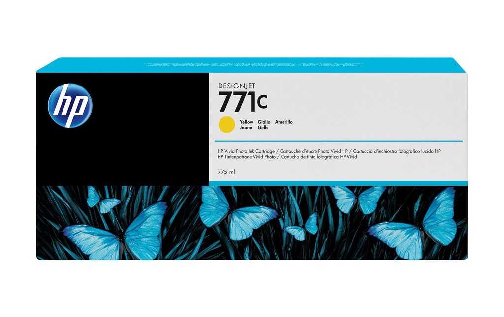 HP HP cart.d'encre 771C yellow