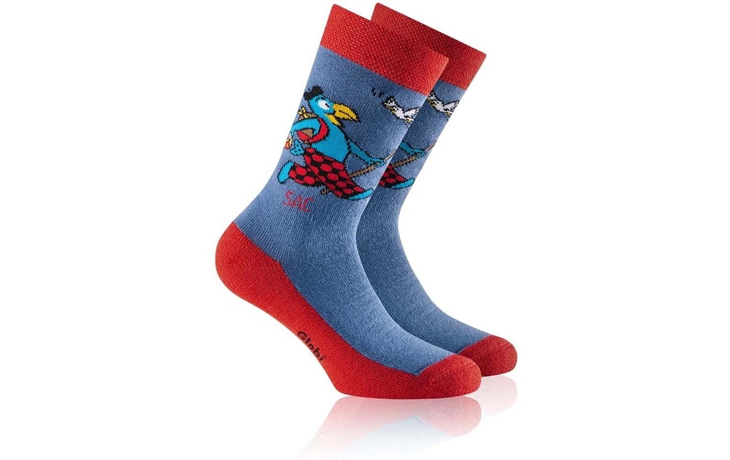 Rohner Socks CAS Globi Trekking Rouge, pointures 31-34