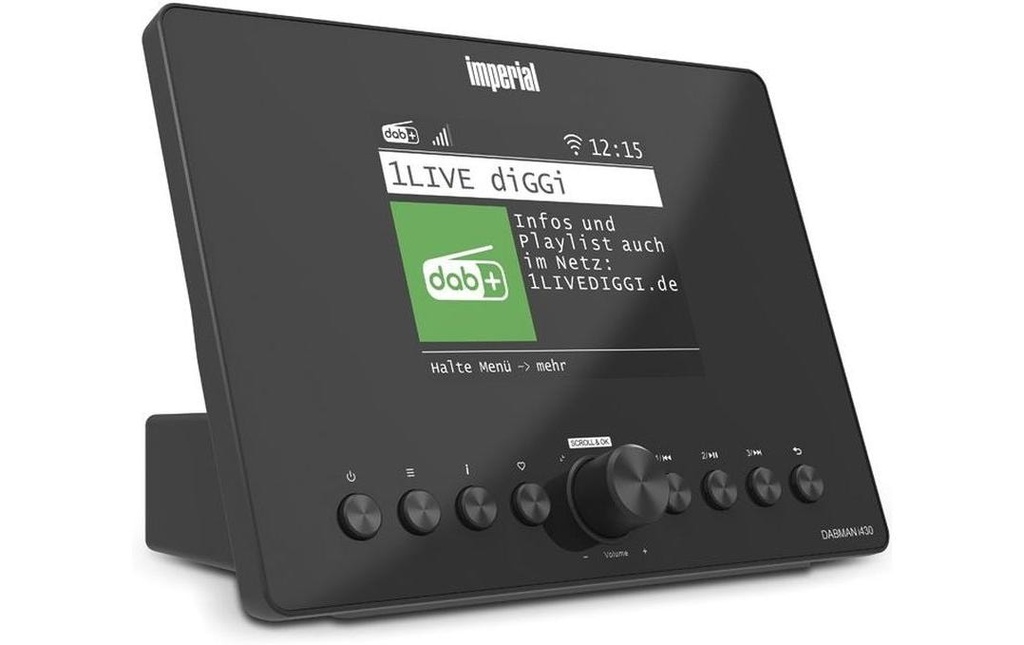 Imperial Tuner radio DABMAN i430BK Noir