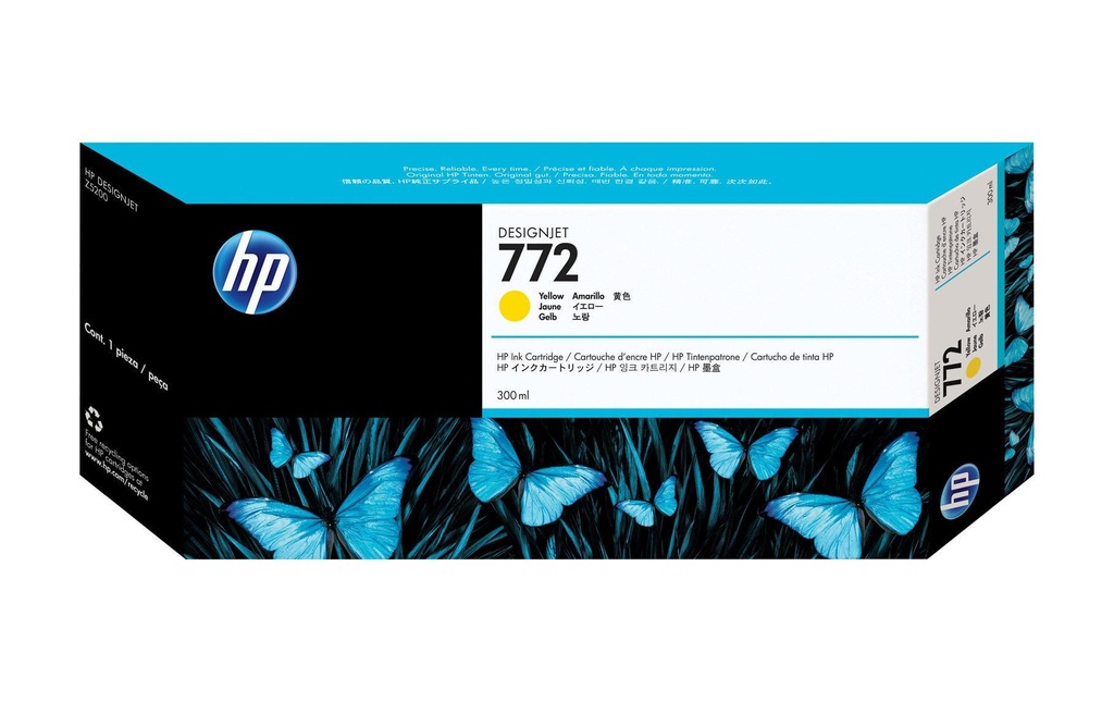 HP HP cart.d'encre 772 yellow