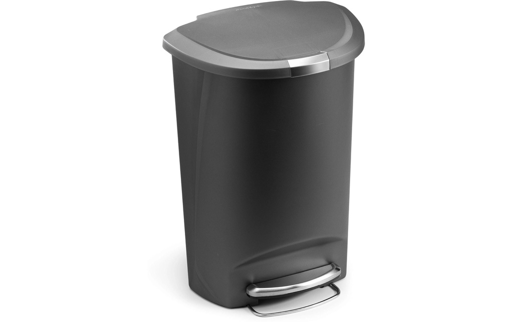 Simplehuman Poubelle à pédale 50 l Gris