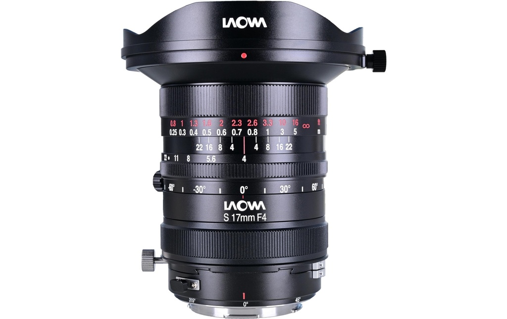 Laowa Longueur focale fixe 17mm F/4 Zero-D Shift – L-Mount