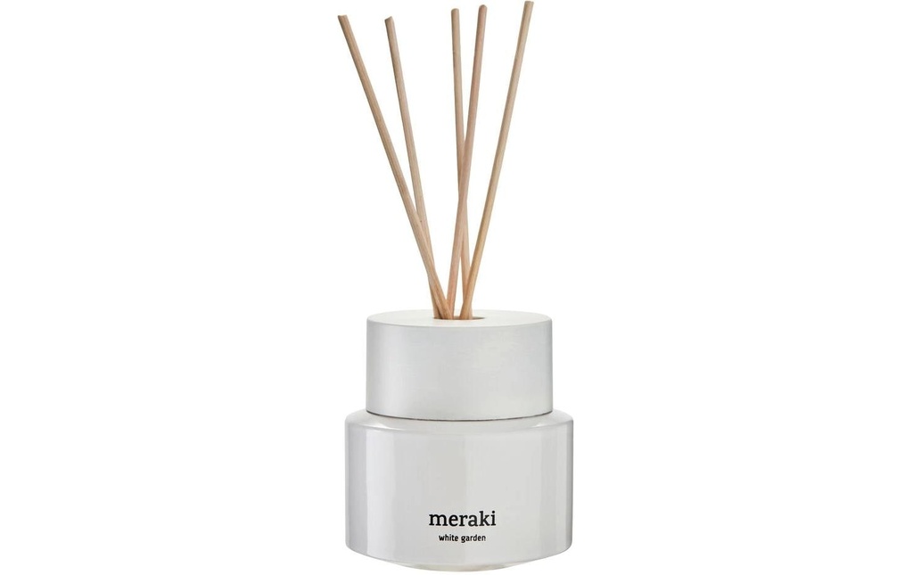 meraki Bâtonnets parfumés Jardin blanc 100 ml