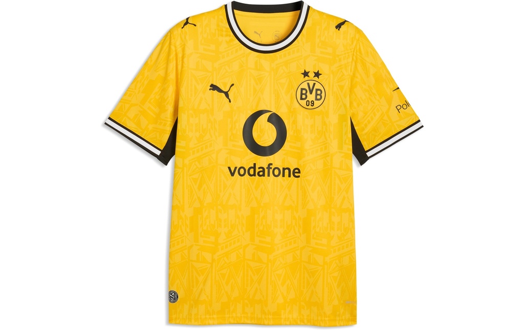 PUMA Réplique du maillot domicile du BVB, Jaune, XXL