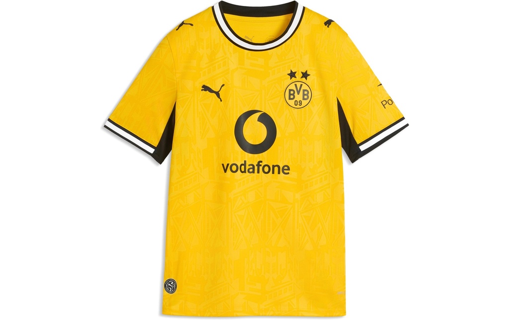 PUMA BVB Home Jersey Replica Jr, Jaune, 116