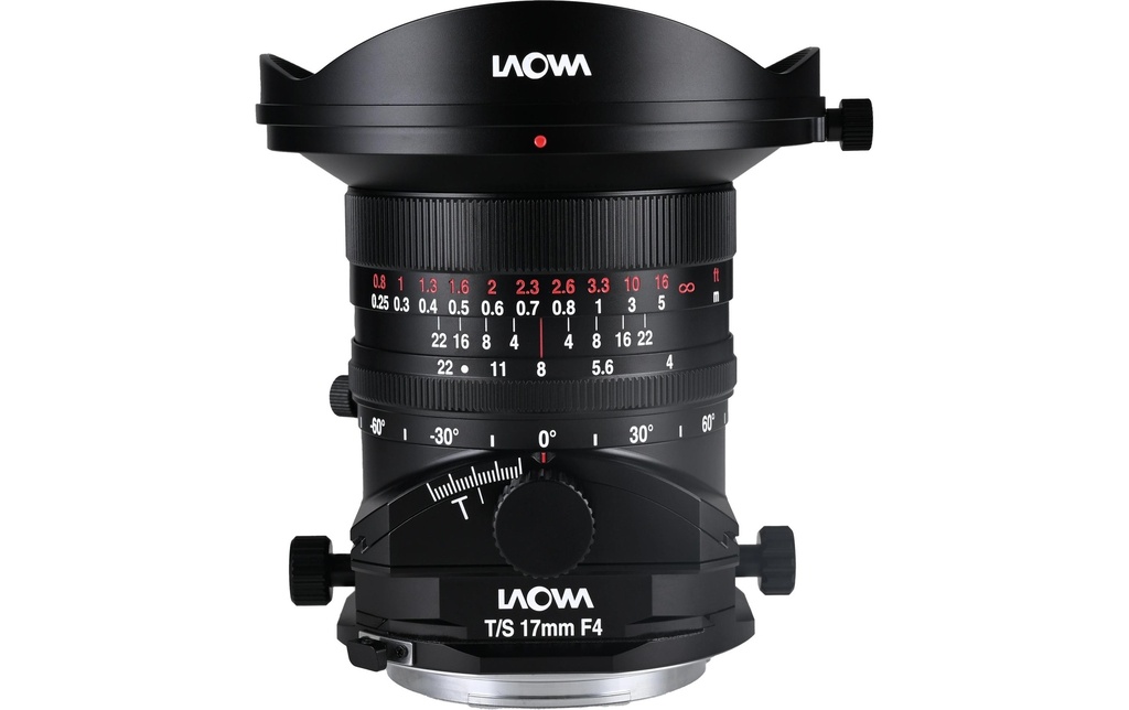 Laowa Longueur focale fixe 17mm F/4 Zero-D Tilt-Shift - Fujifilm G-Mount