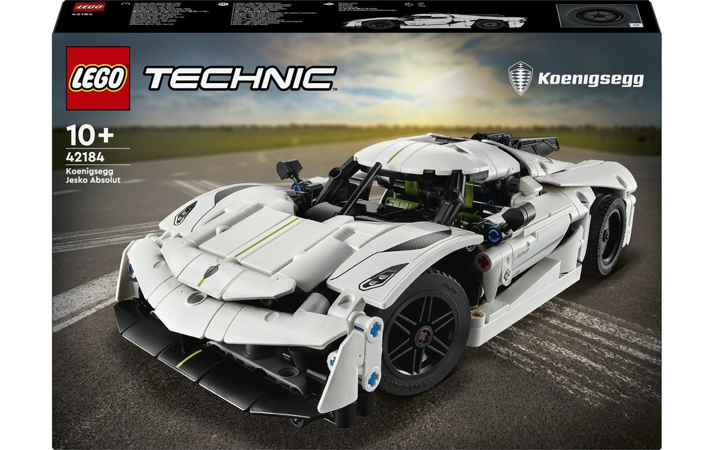 LEGO® Technic Hypercar Koenigsegg Jesko Absolut blanche 42184