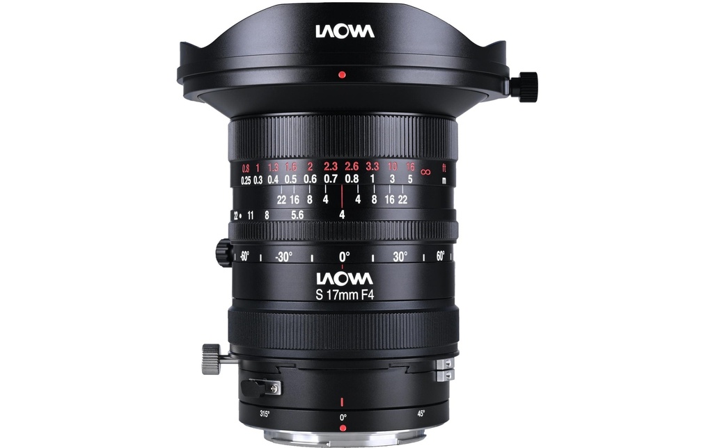 Laowa Longueur focale fixe 17mm F/4 Zero-D Shift – Nikon Z