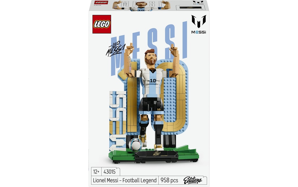 LEGO® Editions Lionel Messi – Légende du foot 43015