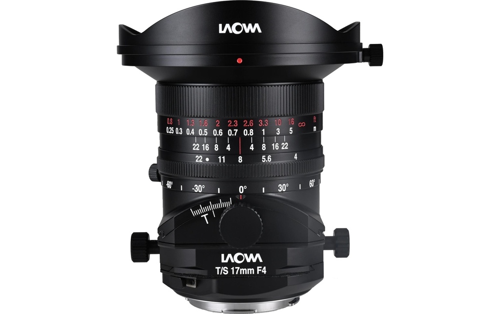 Laowa Longueur focale fixe 17mm F/4 Zero-D Tilt-Shift - L-Mount