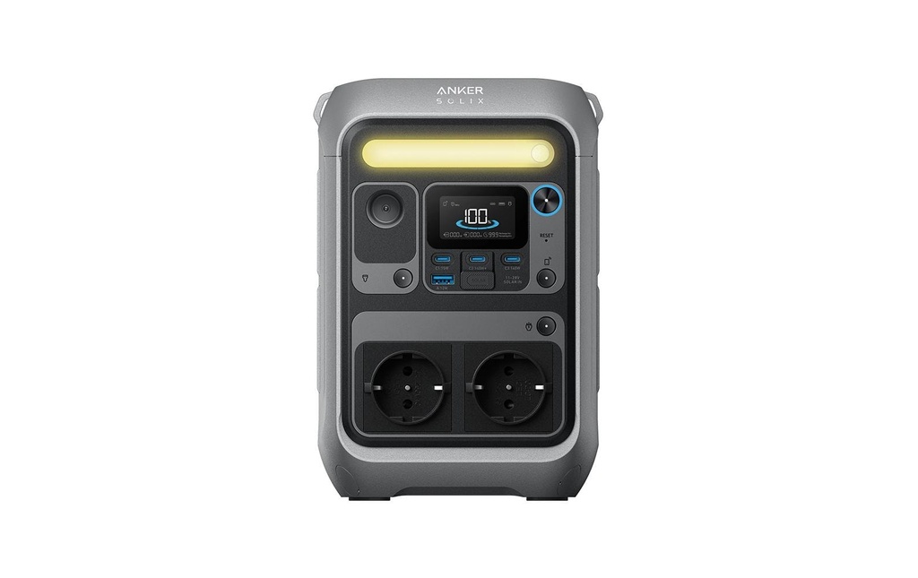 Anker Station de charge SOLIX C300X 288 Wh 300 W Gris