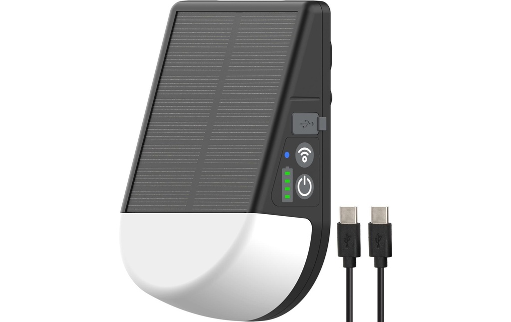 Brennenstuhl Lampe solaire rechargeable LED pour l'extérieur KL 300 AS