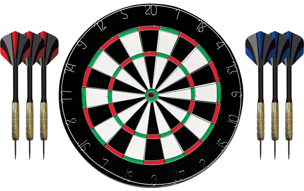 KOOR Jeu de fléchettes, 7 pièces