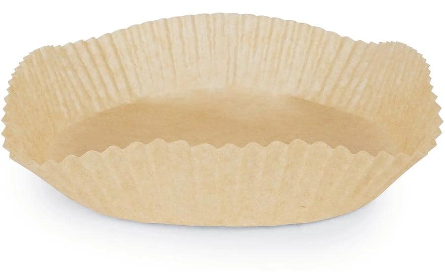 GOURMETmaxx Barquettes en papier sulfurisé, 16 x 16 x 4.5 cm, 100 pièces