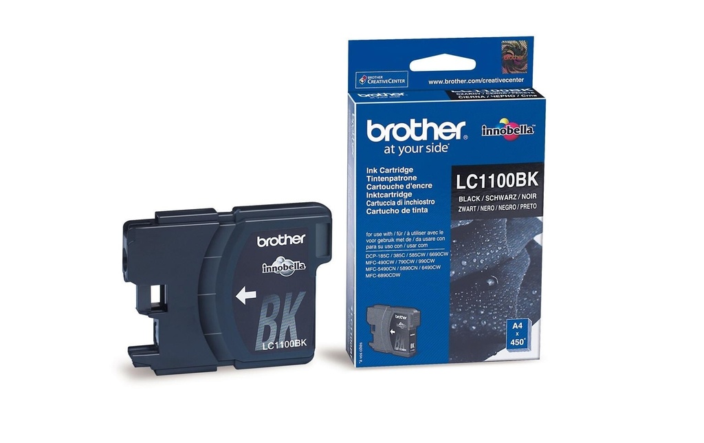 BROTHER Brother cart.encre LC-1100 bk