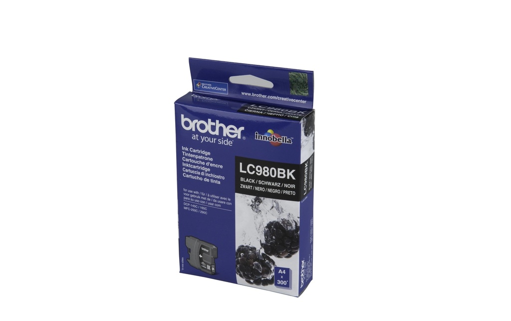 BROTHER Brother cart.d'encre LC-980 bk