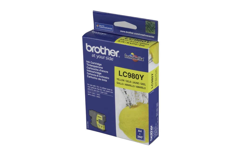 BROTHER Brother cart.encre LC-980 yel