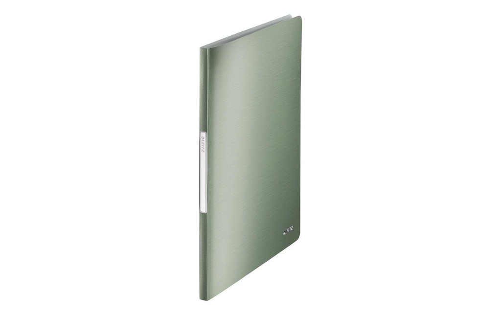 Leitz Chemises de présentation Style Vert, avec 40 pochettes transparentes