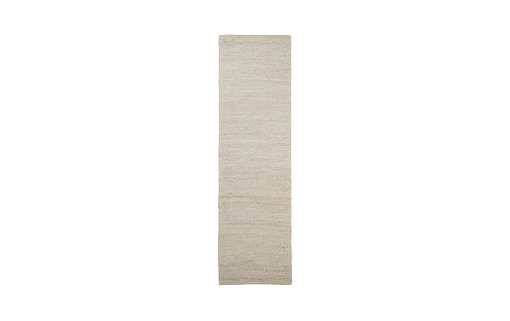 House Doctor Tapis Hempi, 300 x 90 cm, gris clair