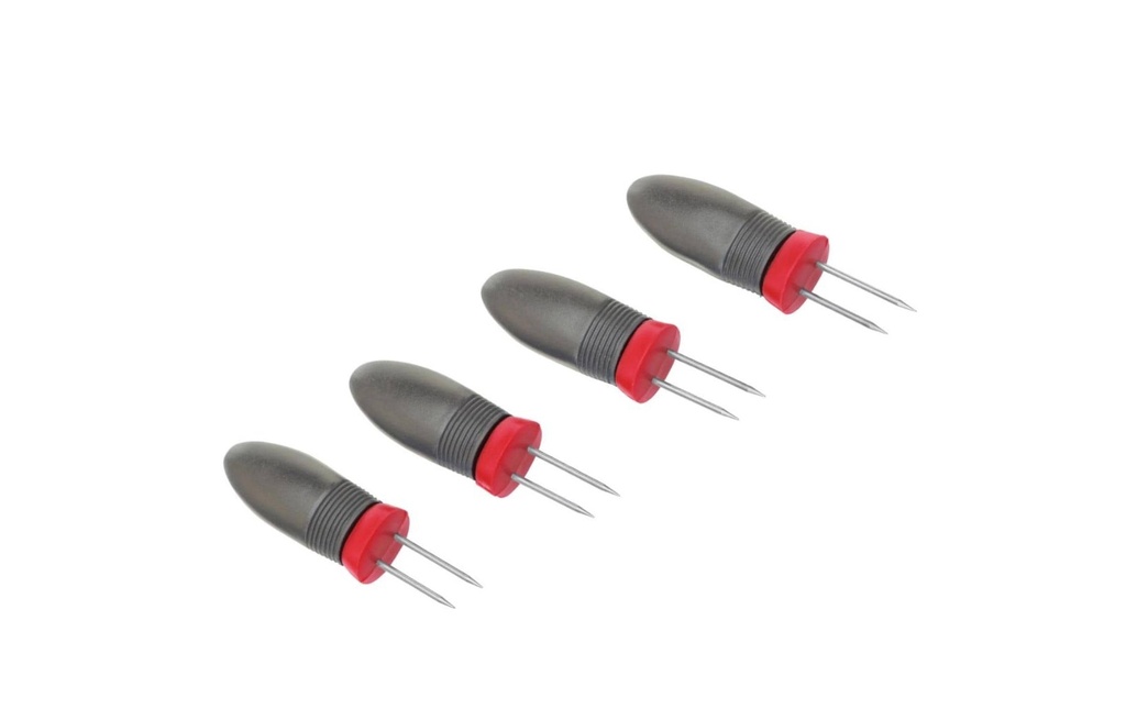 Westmark Porte-épis de maïs Spiky 4 Pièce/s, Noir