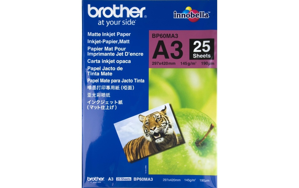 BROTHER Brother pap.photo BP60 matt A3 (25 pces)