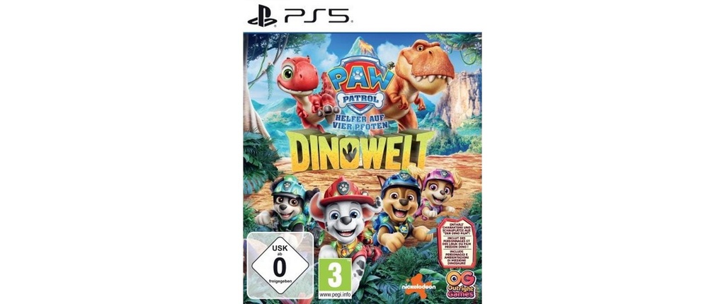 Bandai Namco Paw Patrol: le monde des dinosaures (Boîte)
