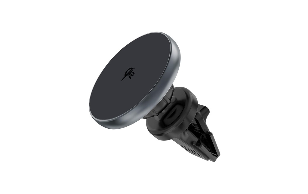 4smarts Chargeur de batterie pour voiture Qi2, gris