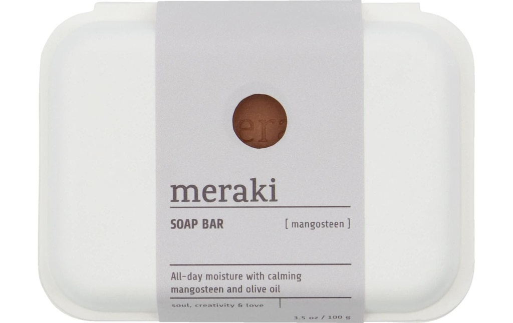 meraki Bar à savon Mangosteen 100 g