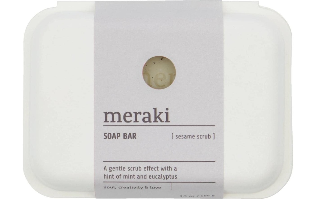 meraki Savon en pain Sesame Scrub 100 g