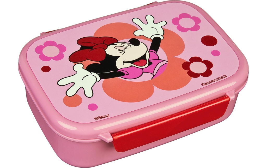 Scooli Boîte casse-croûte Minnie Mouse Rouge