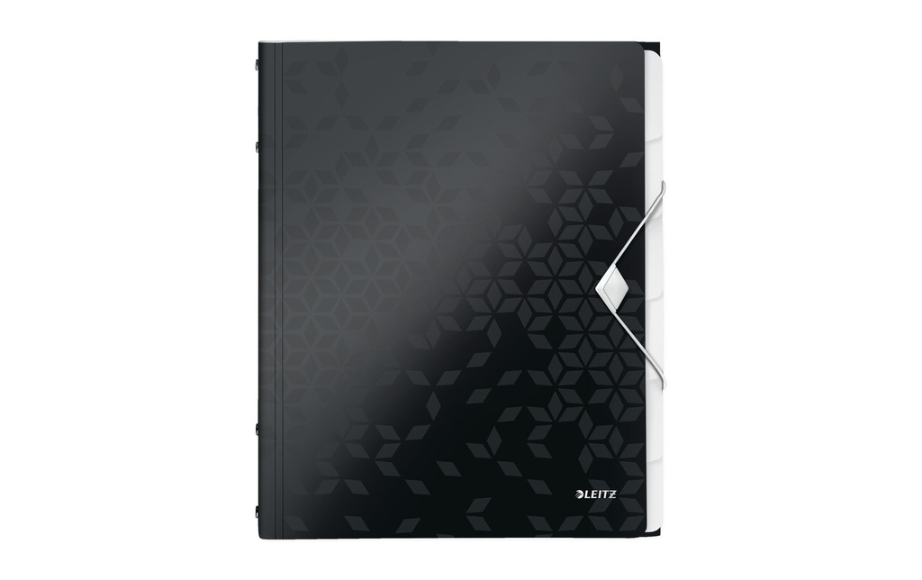 LEITZ Doss.comp.WOW A4 6comp.noir