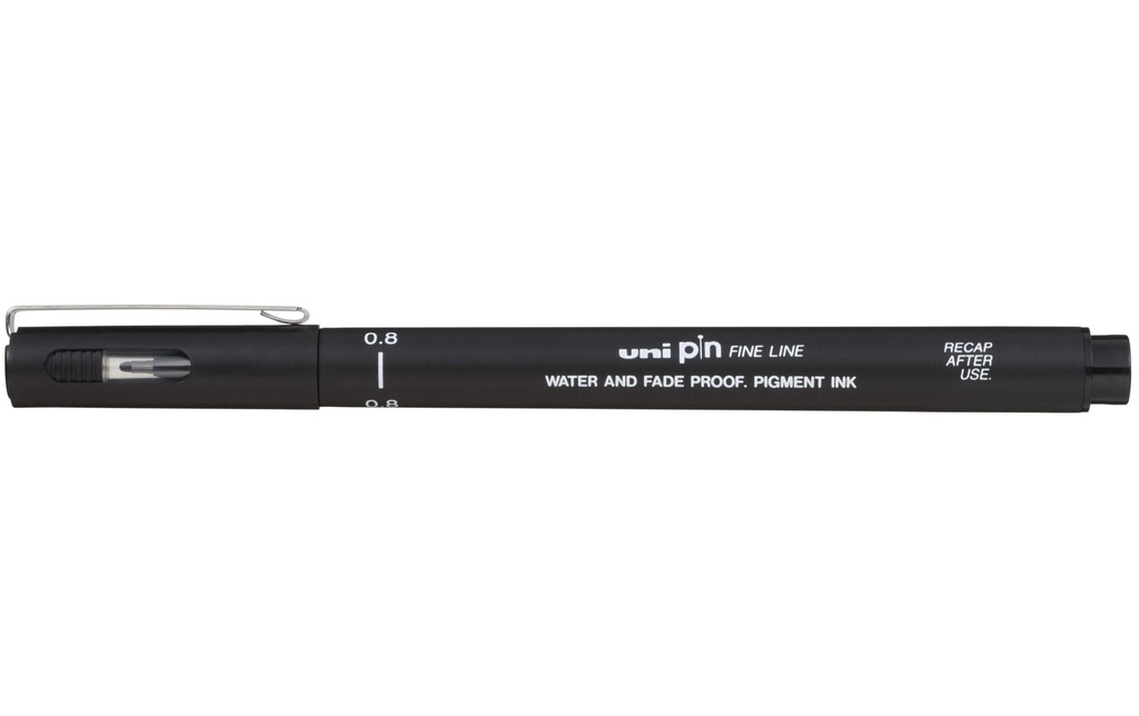 UNI-BALL Fineliner PIN 0.8 noir