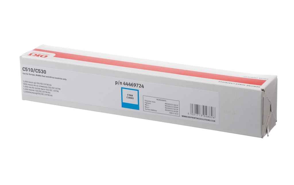 OKI Oki toner 44469724 cyan