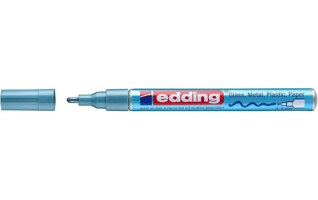 EDDING Paintmarker 751 bleu clair-mét