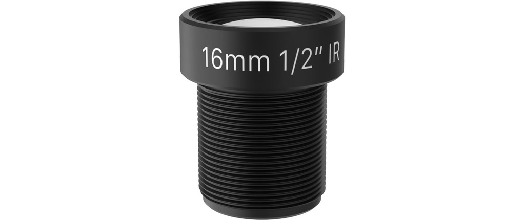 Axis Objectif M12 16 mm F1.8 IR 4 pcs. 16-16 mm Aucune M12