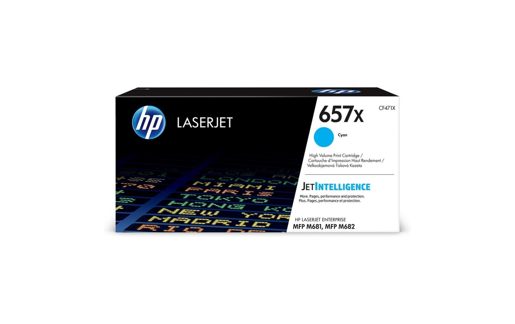 HP HP toner 657X cyan