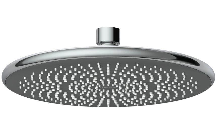 Wenko Pomme de douche à effet de pluie 22.5 cm Chrome Gris