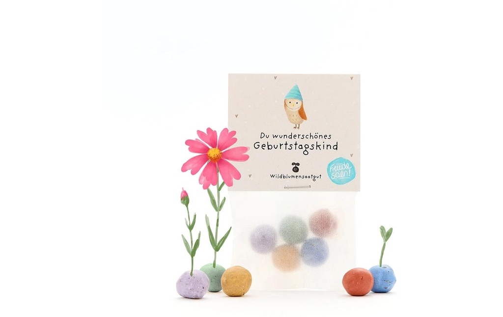 Die Stadtgärtner Billes de fleurs «Toi, magnifique enfant dont c'est l'anniversaire»