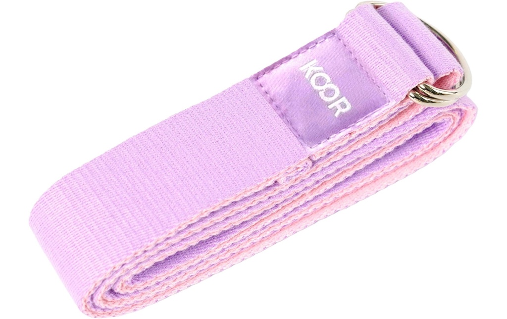 KOOR Ceinture de yoga, rose