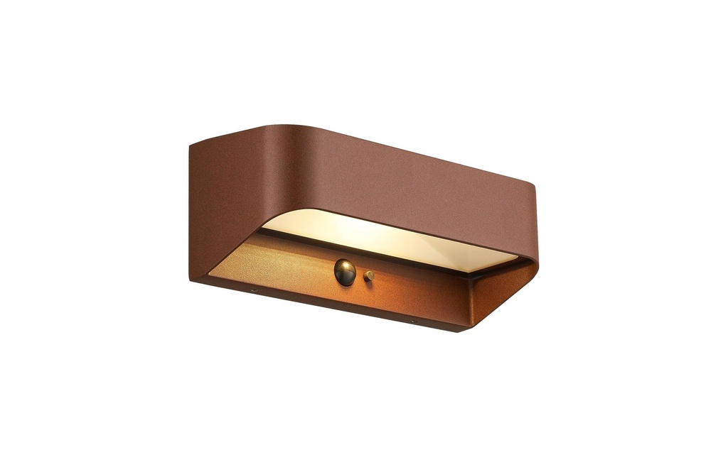 Nordlux Lampe murale Marcellio 5W, LED, IP54, brun