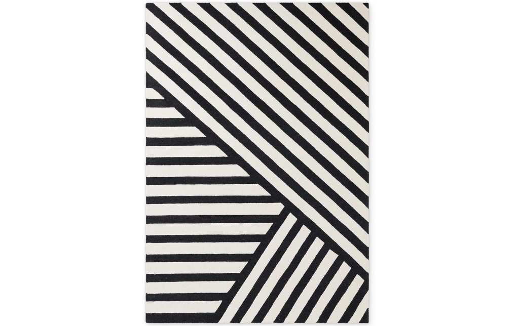 Elle Decoration Tapis Noir 120 cm x 180 cm
