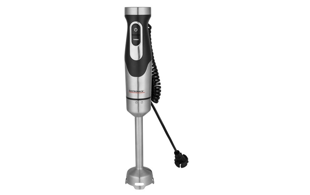 Gastroback Mixeur plongeant Powermix FlexCord Noir/Argenté